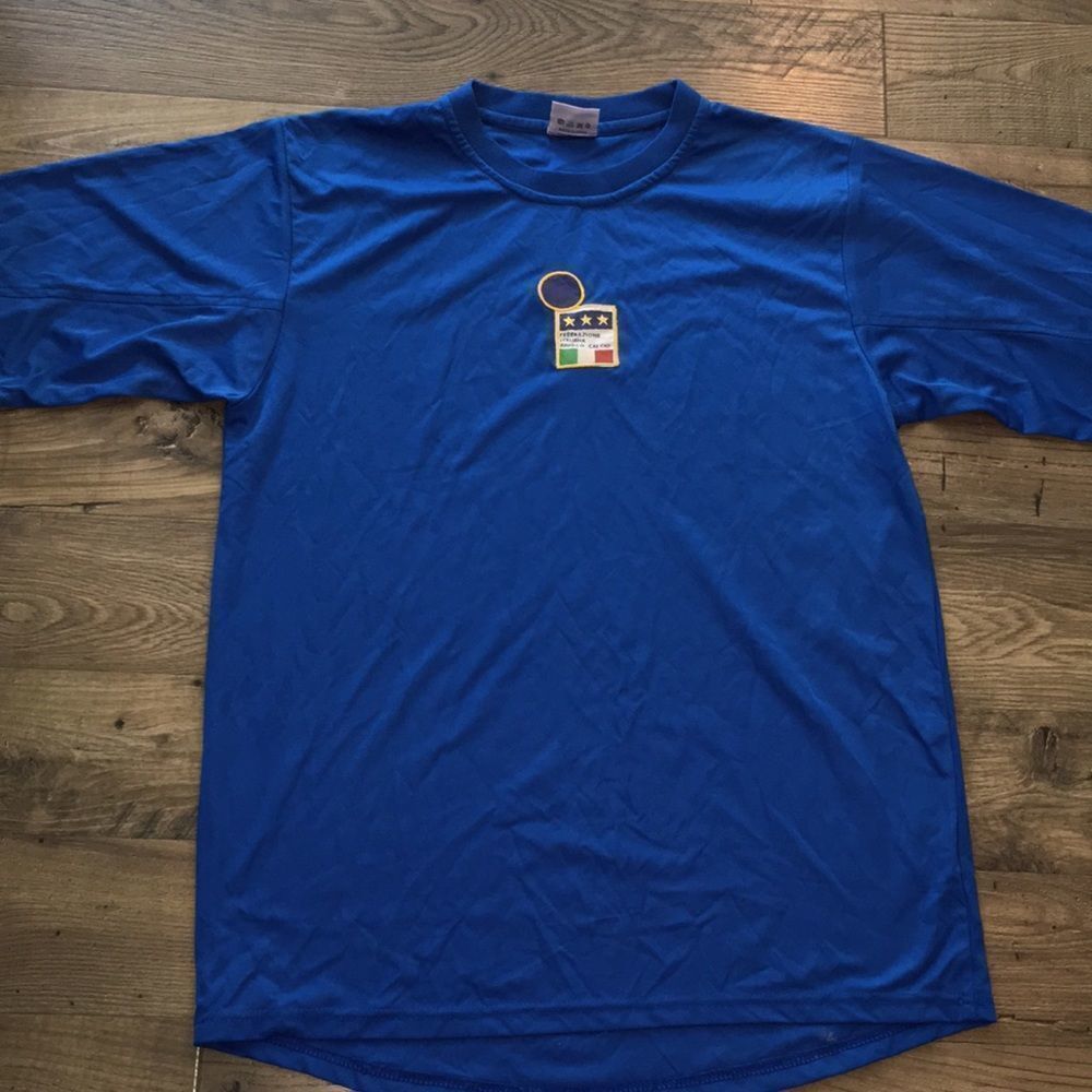 Italy italia Soccer football performance t shirt